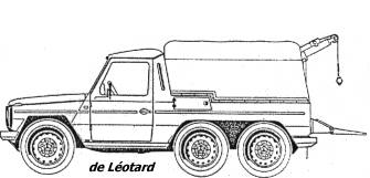 Peugeot P4 2.5 D 6x6, 1986