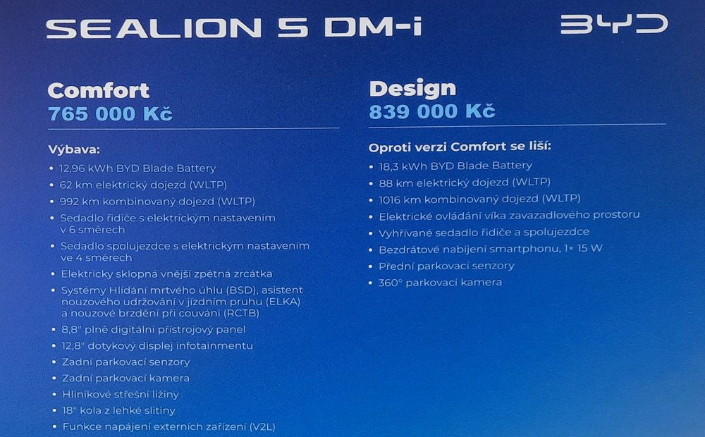 BYD Sealion 5 DM-i Design, 2026