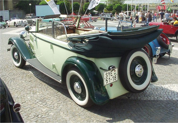 Wanderer W 22 Cabriolet, 1933