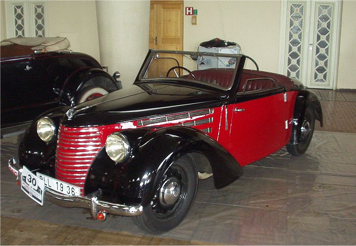 Škoda Rapid Six Roadster, 1935