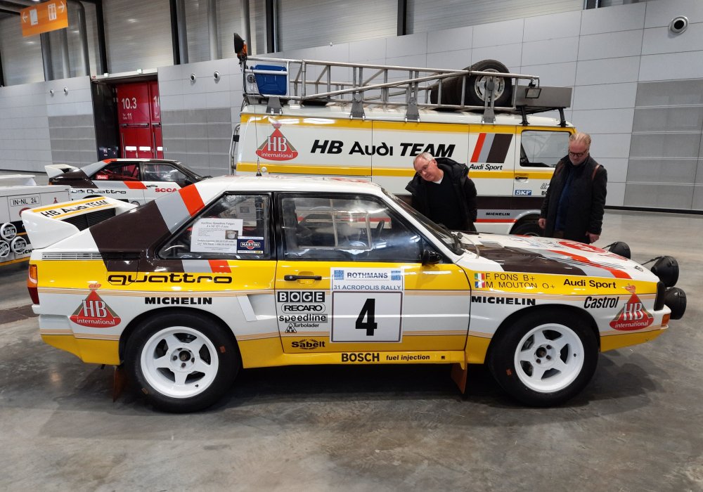 Audi Sport quattro Group B, 1984