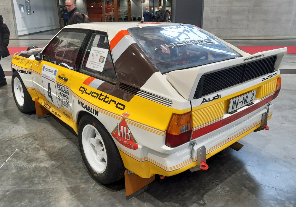 Audi Sport quattro Group B, 1984