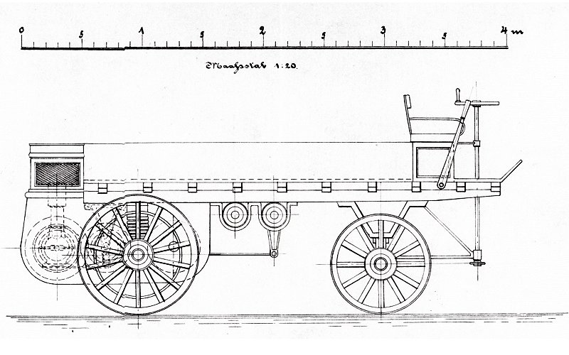 Daimler Motor Lastwagen 4 PS, 1896