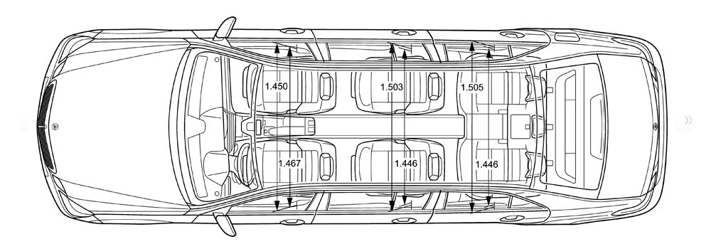 Binz 6-Door Limousine E 350 4Matic, 2014