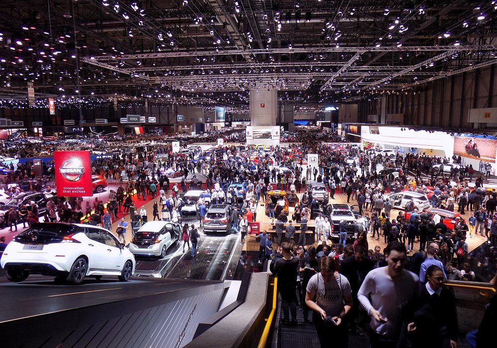 Nvtvnci enevskho autosalonu, 2018