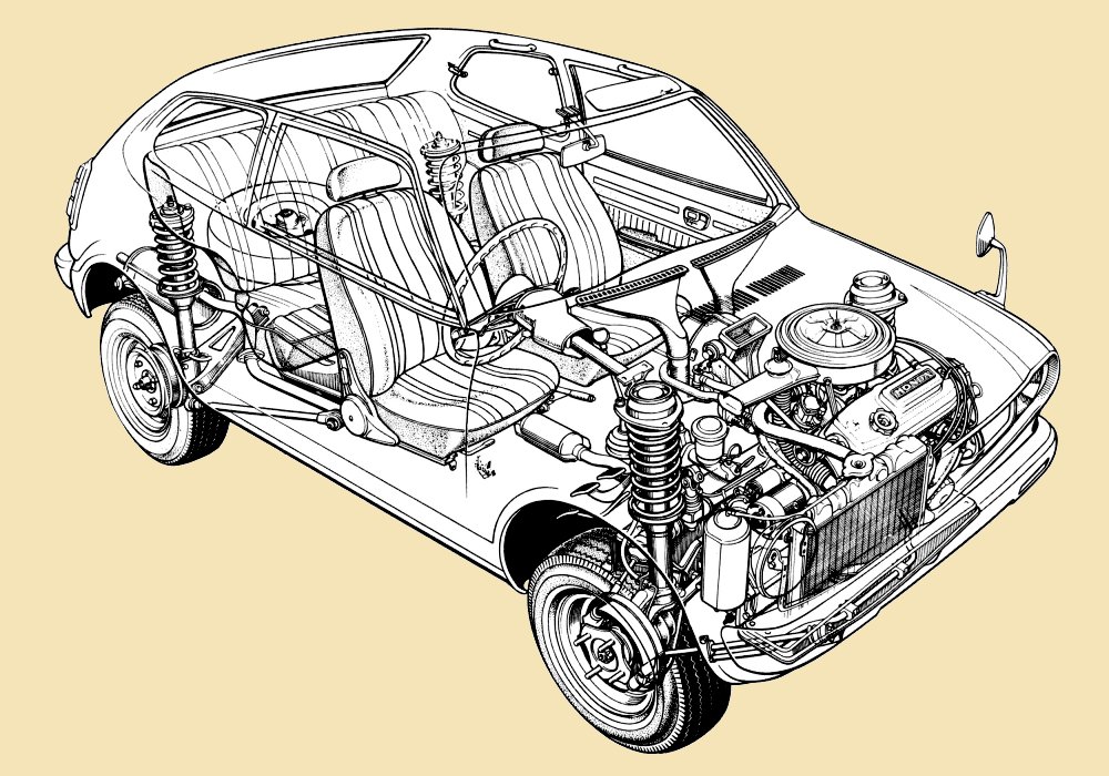 Honda Civic 1200 Hondamatic