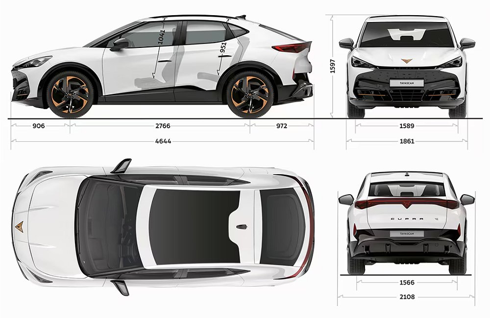 Cupra Tavascan 77 kWh 286 PS, 2024